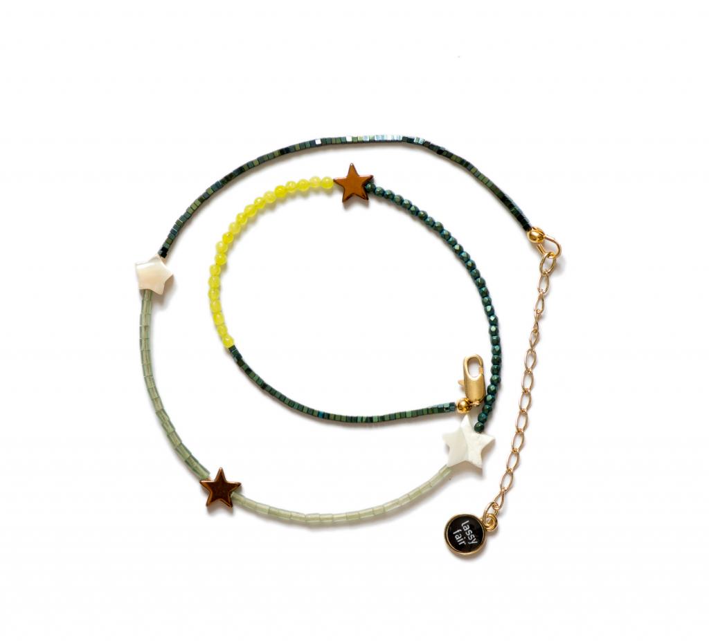 necklace and bracelet